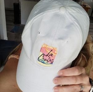 White LaCroix Baseball Cap